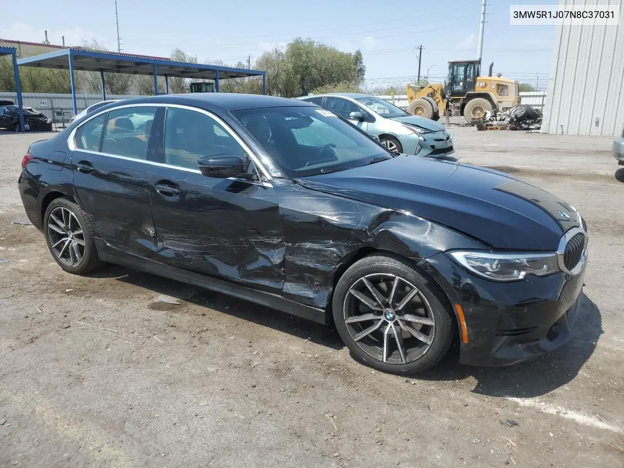 2022 BMW 330I VIN: 3MW5R1J07N8C37031 Lot: 64571865