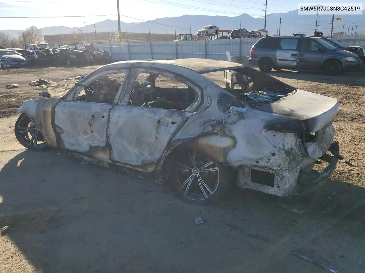 2022 BMW 330Xi VIN: 3MW5R7J03N8C42519 Lot: 86162574