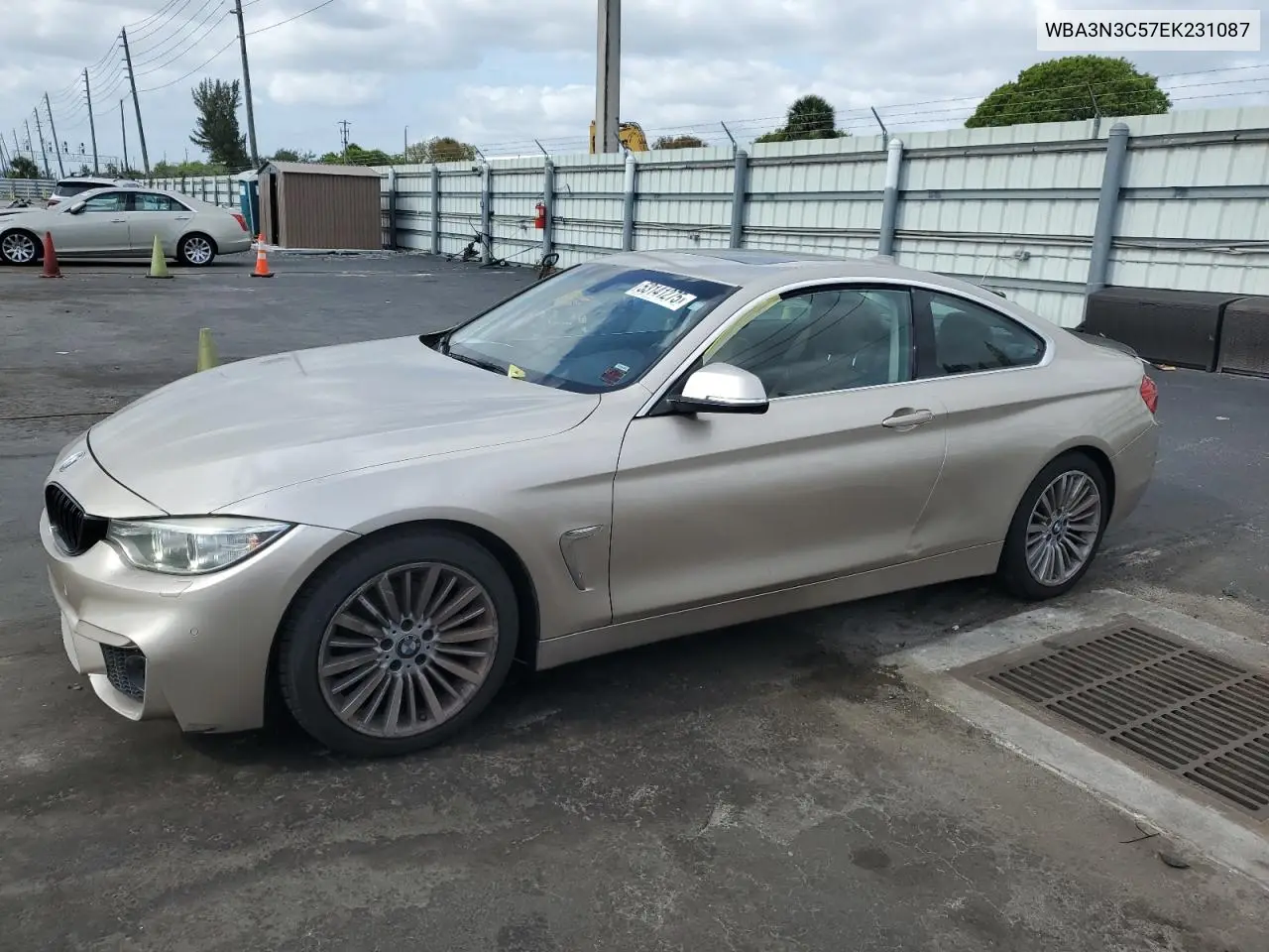 2014 BMW 428 I VIN: WBA3N3C57EK231087 Lot: 53141275
