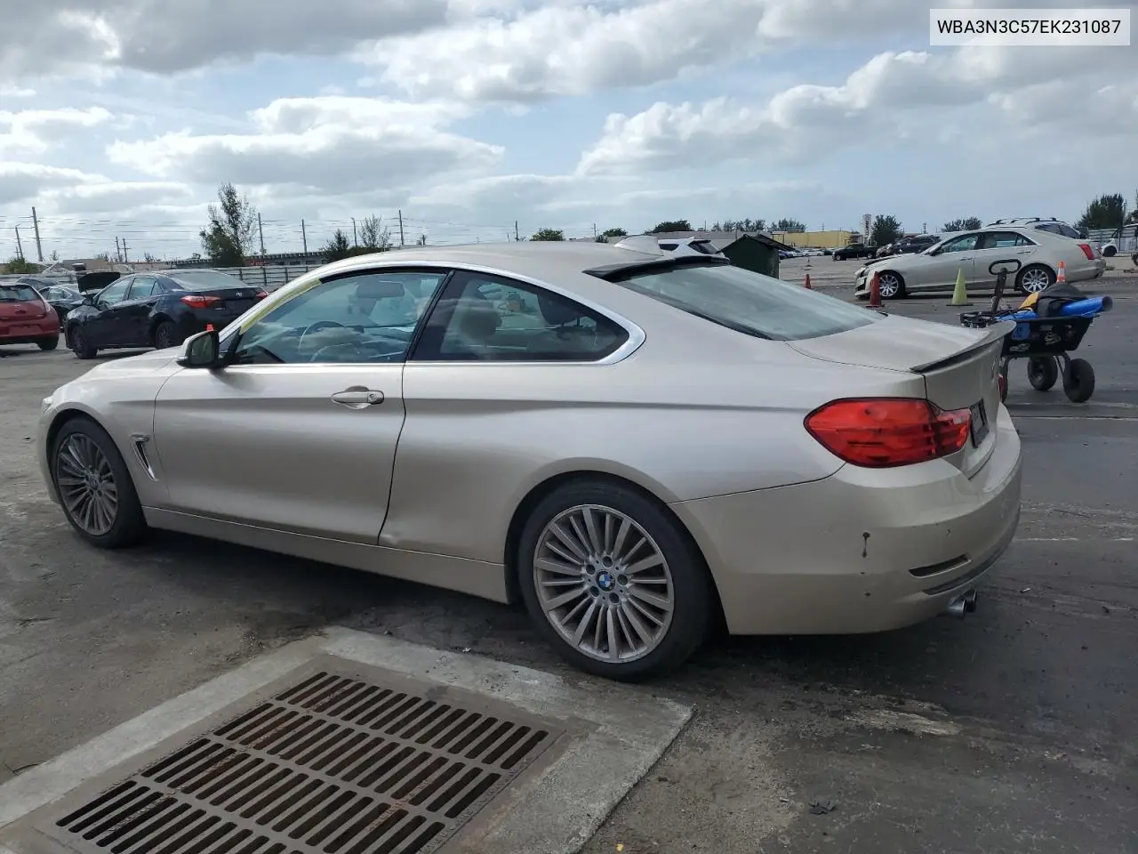 2014 BMW 428 I VIN: WBA3N3C57EK231087 Lot: 53141275