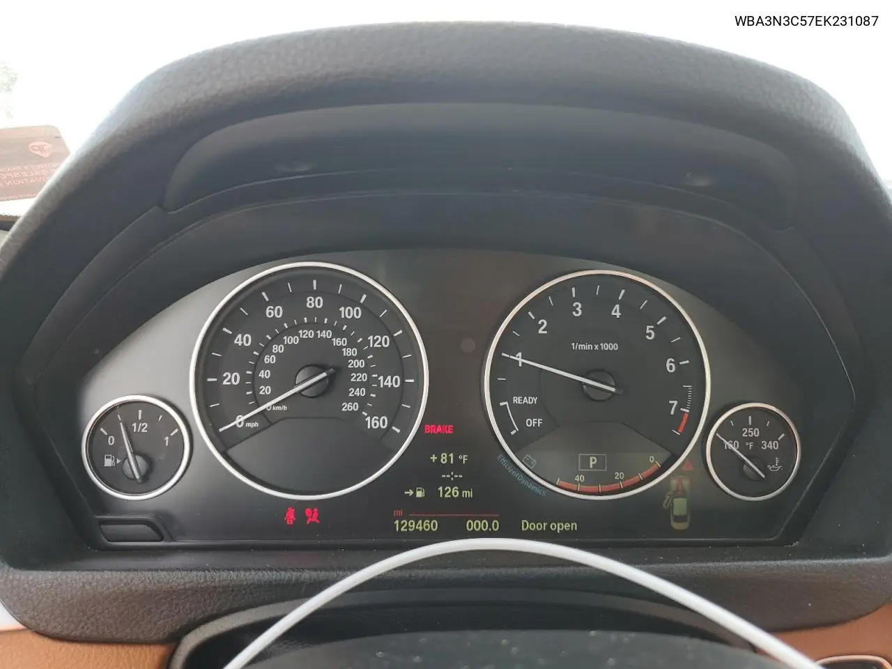 2014 BMW 428 I VIN: WBA3N3C57EK231087 Lot: 53141275