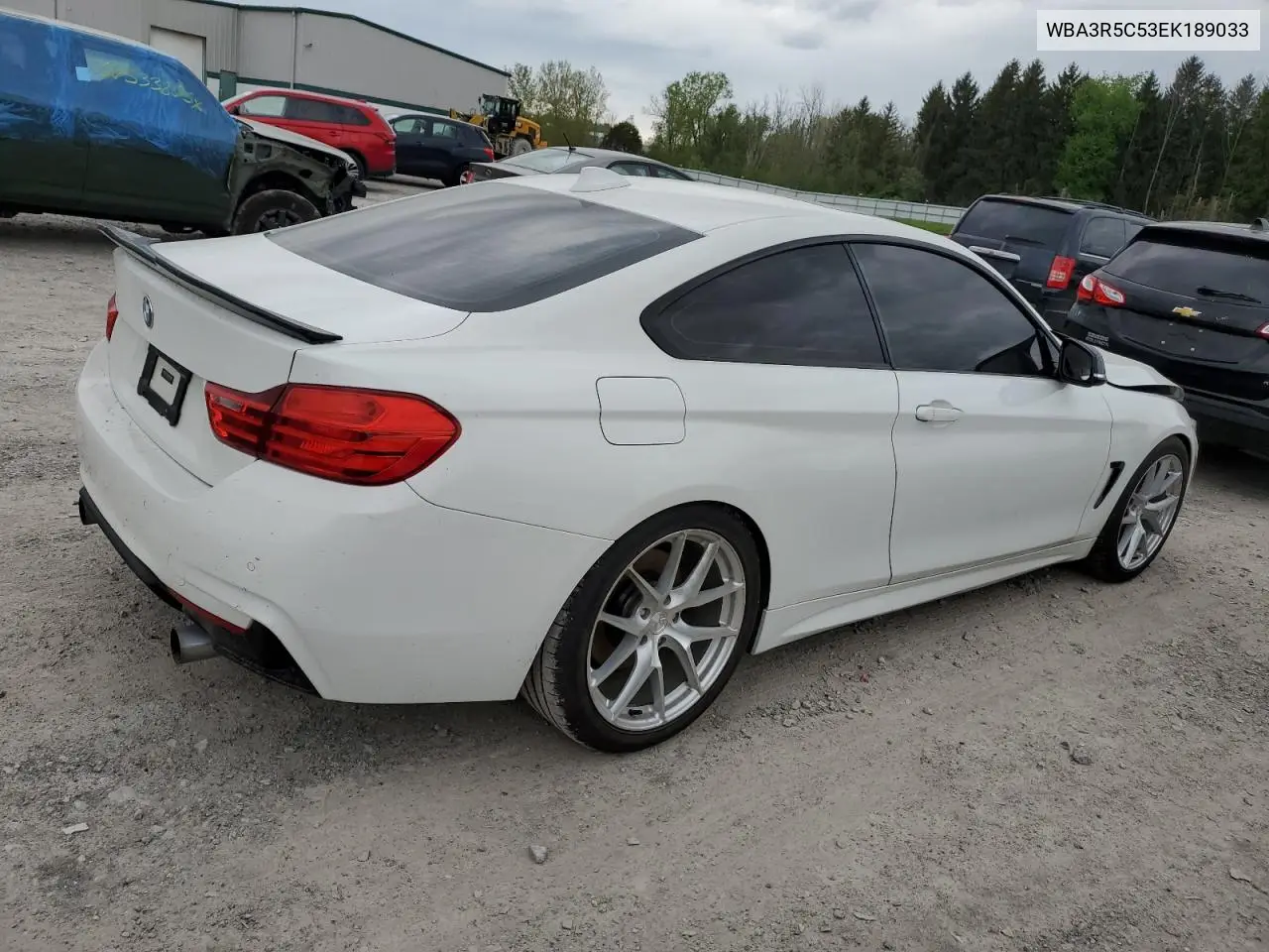 2014 BMW 435 Xi VIN: WBA3R5C53EK189033 Lot: 56394675