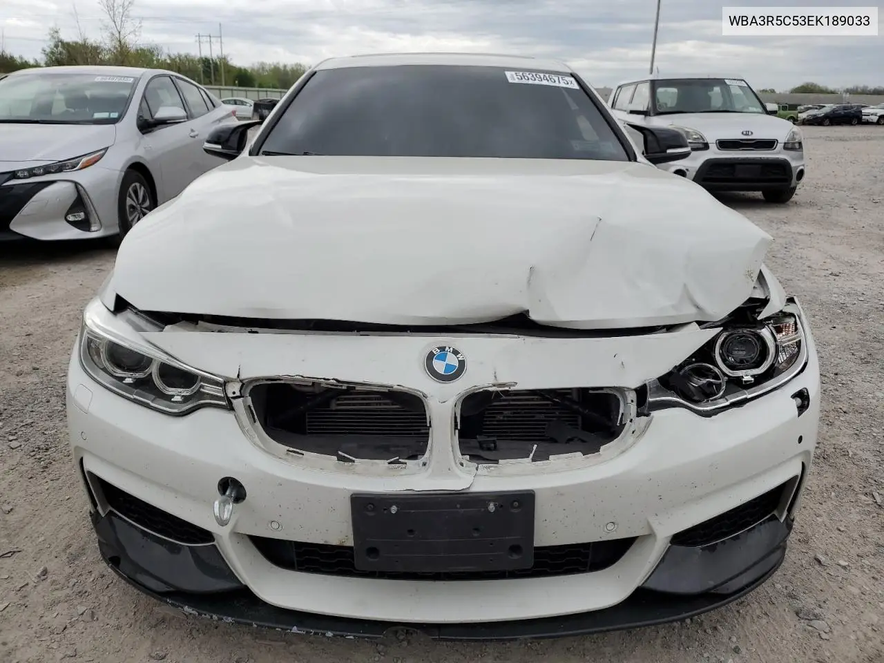 2014 BMW 435 Xi VIN: WBA3R5C53EK189033 Lot: 56394675