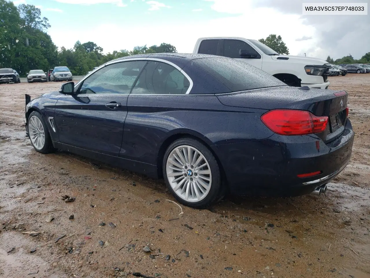 2014 BMW 428 I VIN: WBA3V5C57EP748033 Lot: 56754875