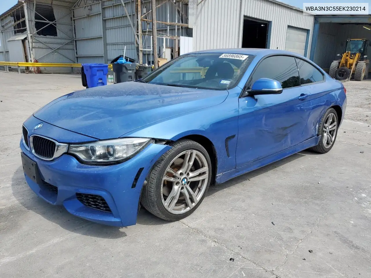 2014 BMW 428 I VIN: WBA3N3C55EK230214 Lot: 56896865