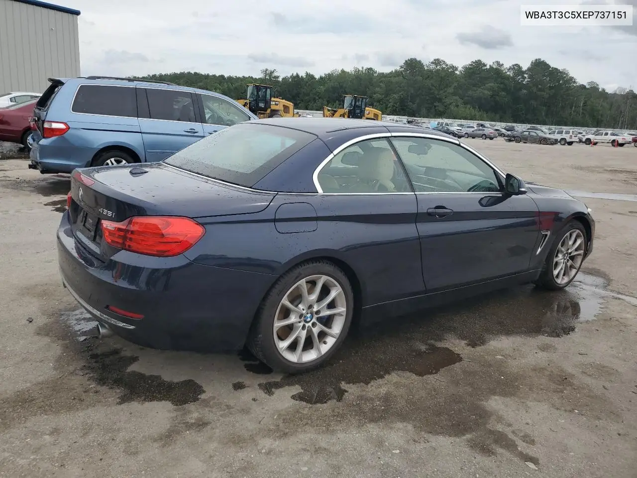 2014 BMW 435 I VIN: WBA3T3C5XEP737151 Lot: 58647835