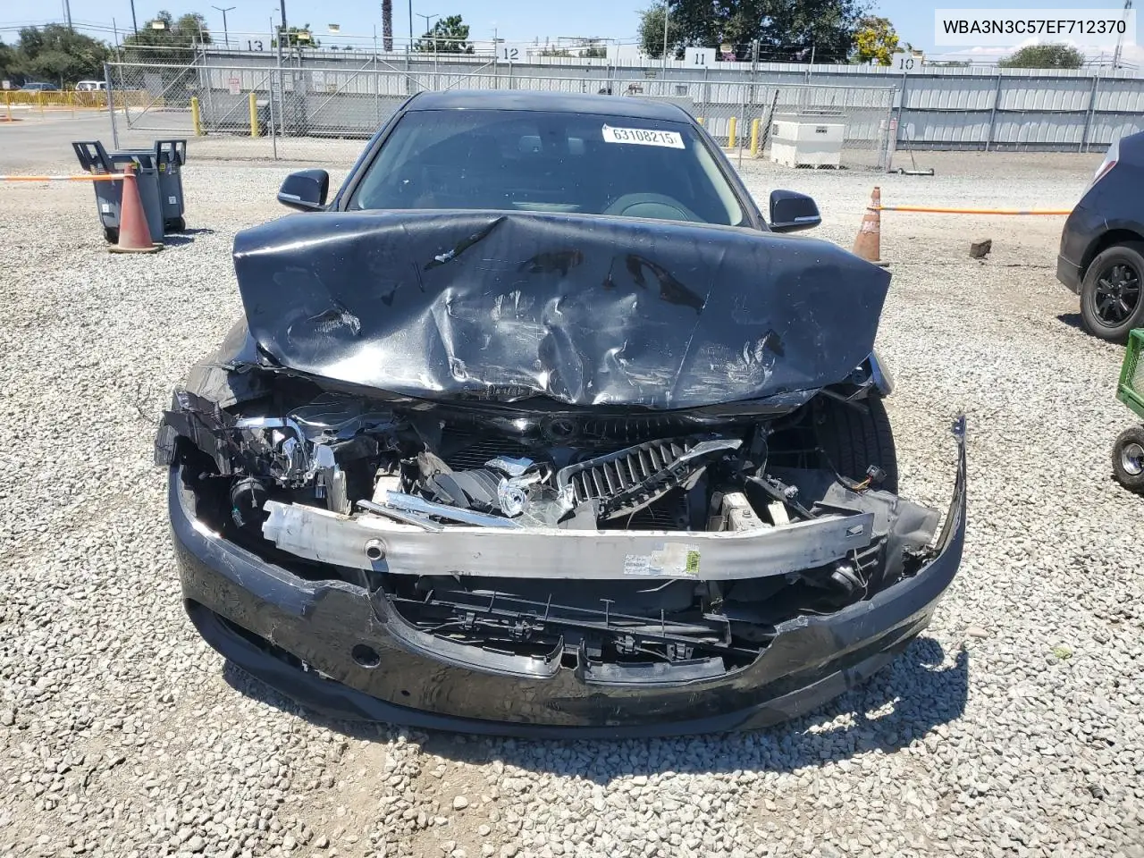 2014 BMW 428 I VIN: WBA3N3C57EF712370 Lot: 63108215
