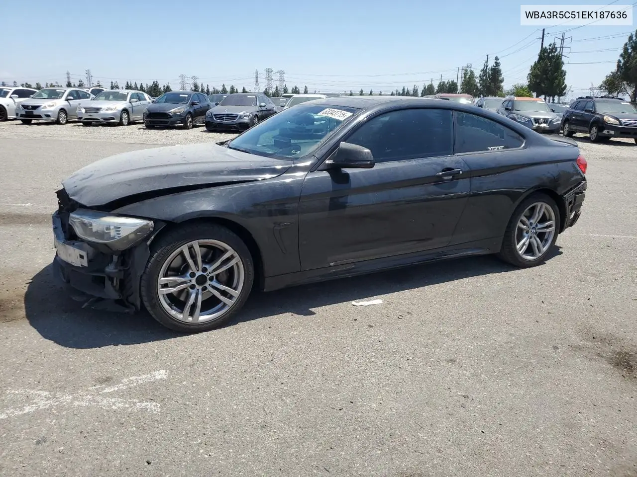 2014 BMW 435 Xi VIN: WBA3R5C51EK187636 Lot: 63343715