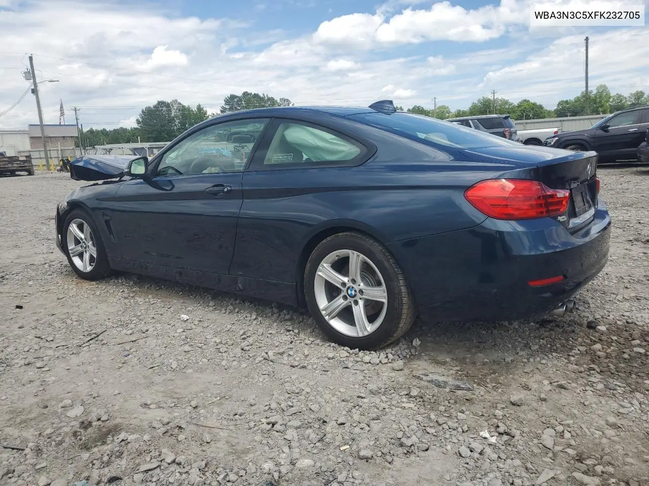 2015 BMW 428 I VIN: WBA3N3C5XFK232705 Lot: 56327515