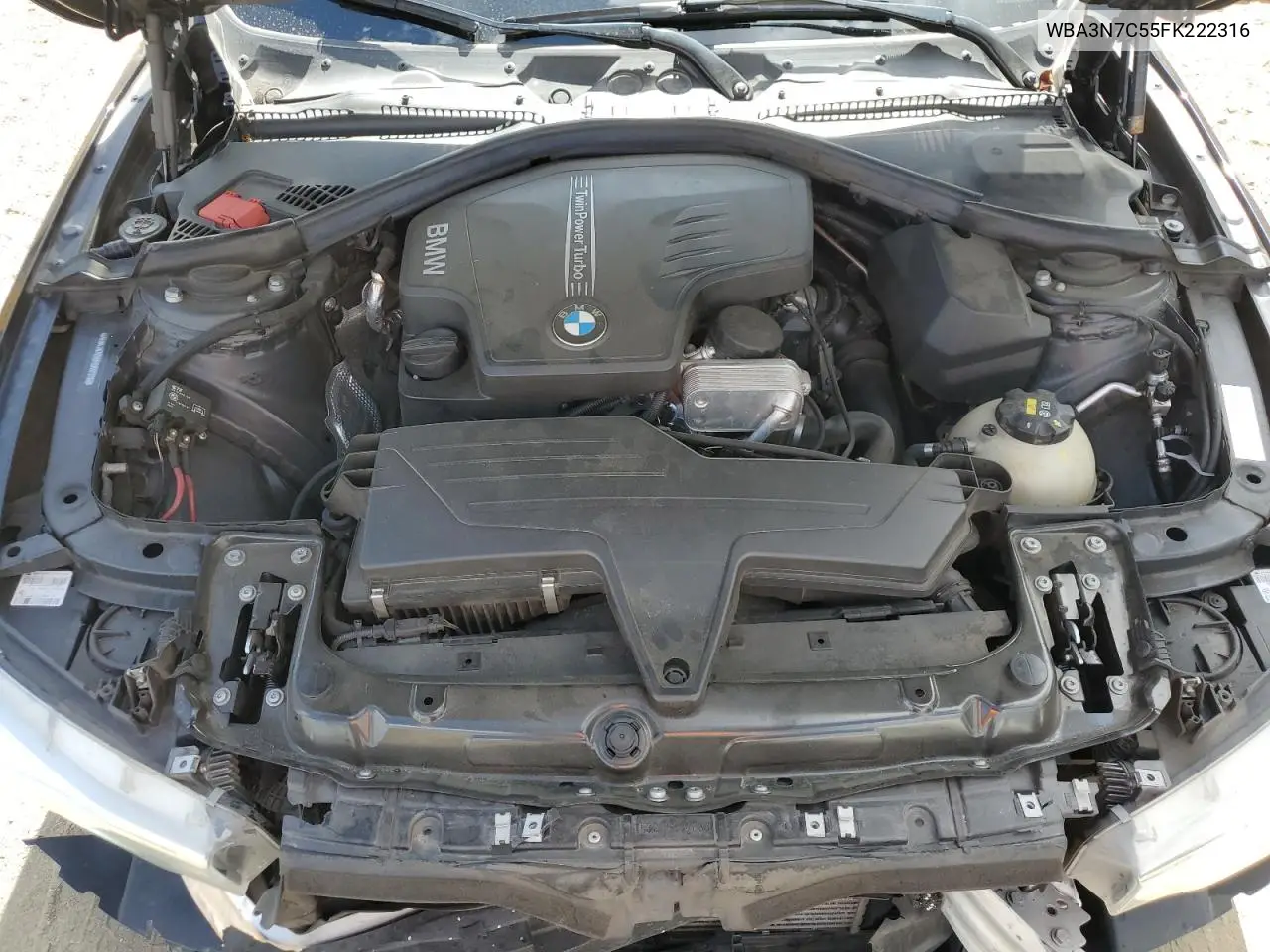2015 BMW 428 I VIN: WBA3N7C55FK222316 Lot: 56547395