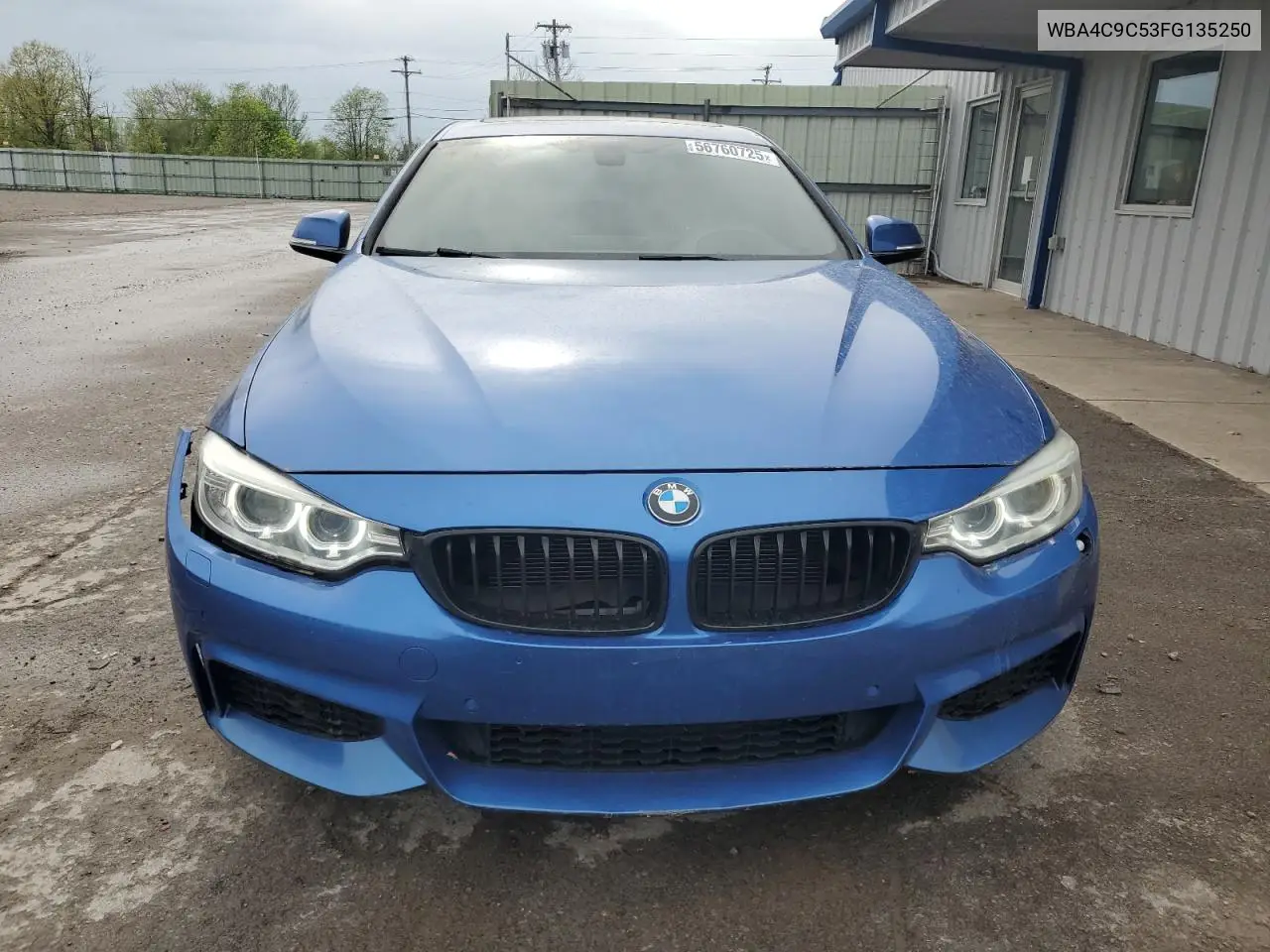 2015 BMW 428 Xi Gran Coupe Sulev VIN: WBA4C9C53FG135250 Lot: 56760725