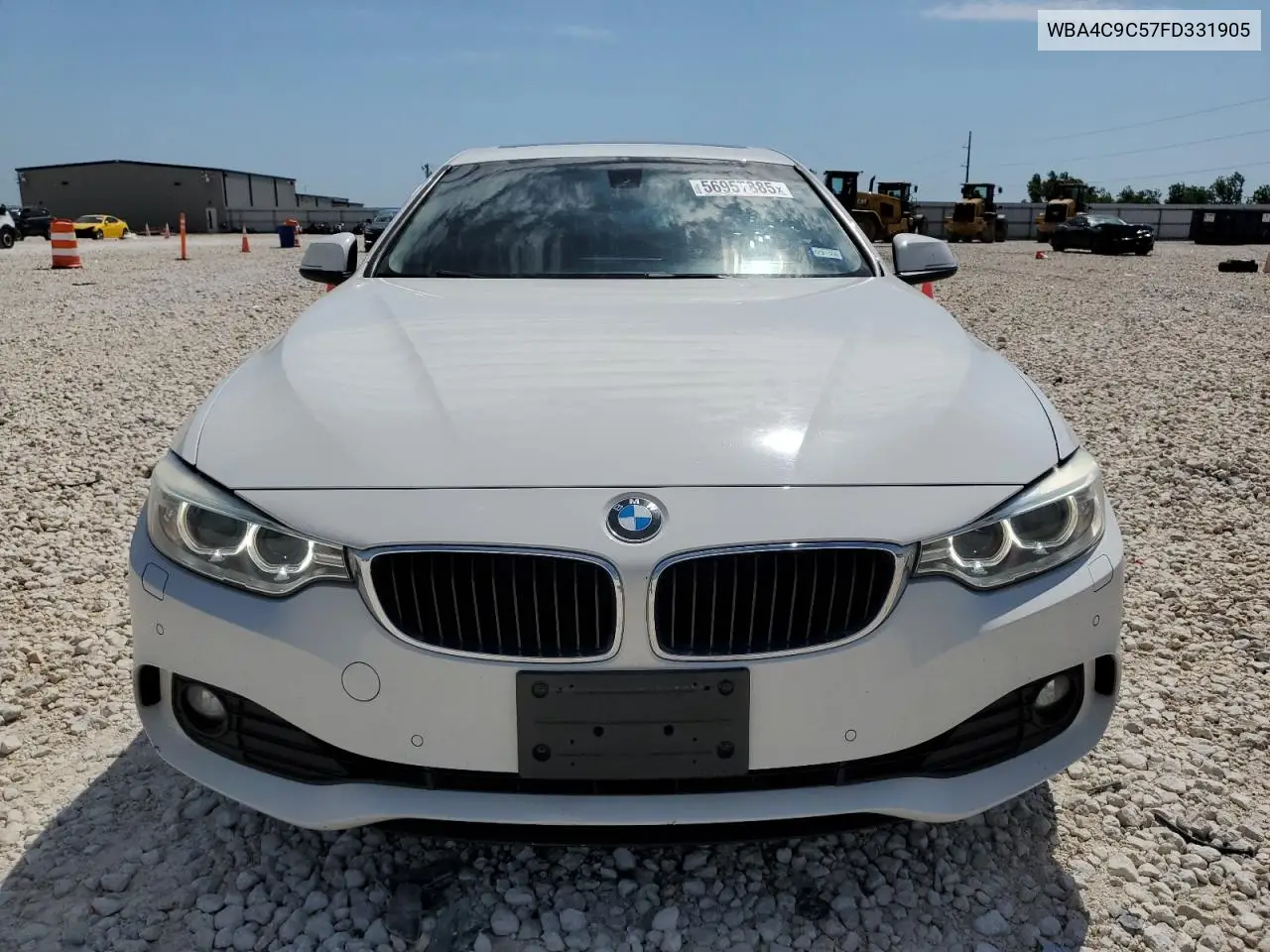 2015 BMW 428 Xi Gran Coupe Sulev VIN: WBA4C9C57FD331905 Lot: 56957885