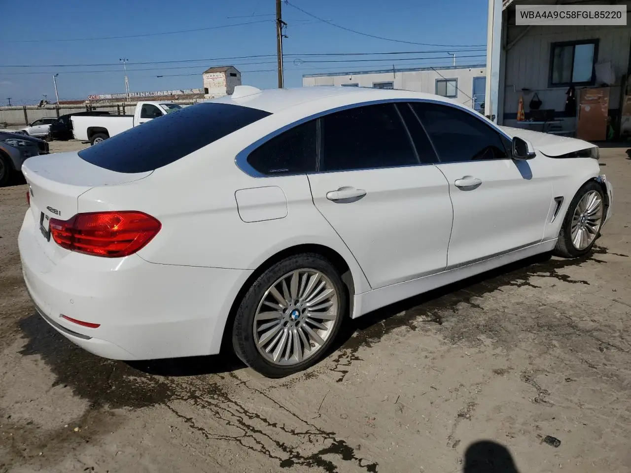 wba4a9c58fgl85220 WBA4A9C58FGL85220 2015 BMW 428 I Gran Coupe Sulev