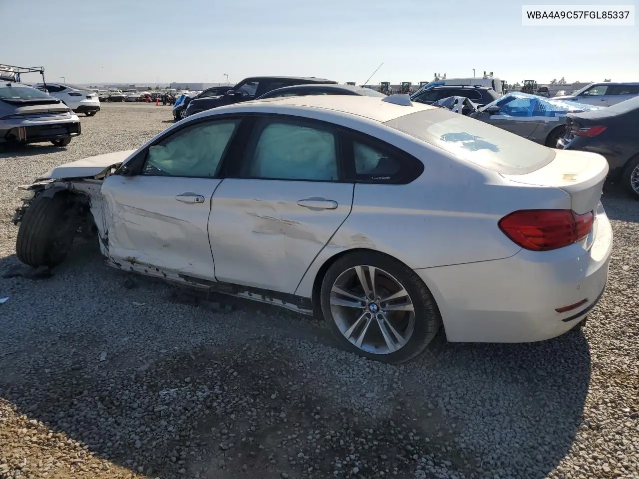 2015 BMW 428 I Gran Coupe Sulev VIN: WBA4A9C57FGL85337 Lot: 62425595