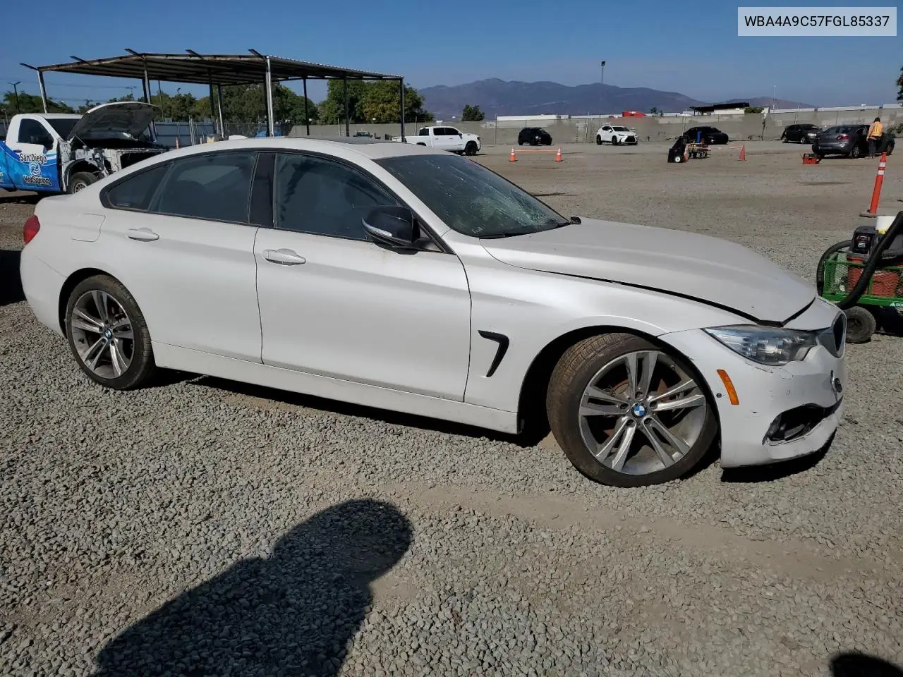 2015 BMW 428 I Gran Coupe Sulev VIN: WBA4A9C57FGL85337 Lot: 62425595