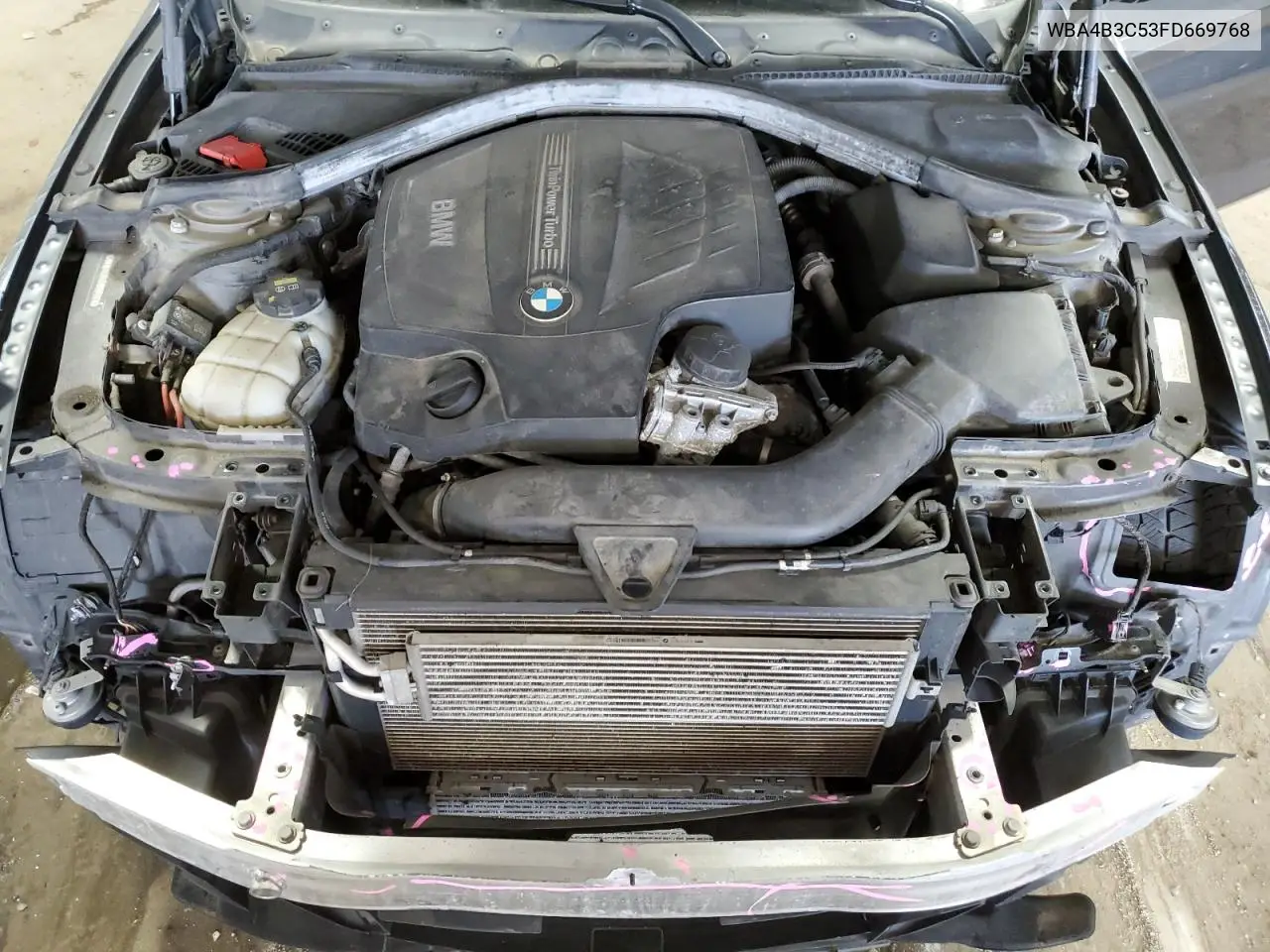2015 BMW 435 Xi Gran Coupe VIN: WBA4B3C53FD669768 Lot: 62849965
