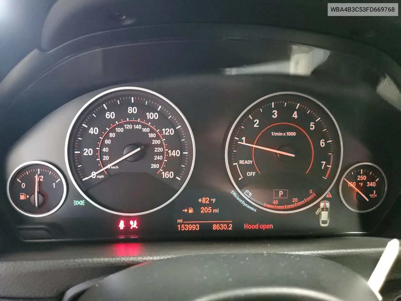 2015 BMW 435 Xi Gran Coupe VIN: WBA4B3C53FD669768 Lot: 62849965