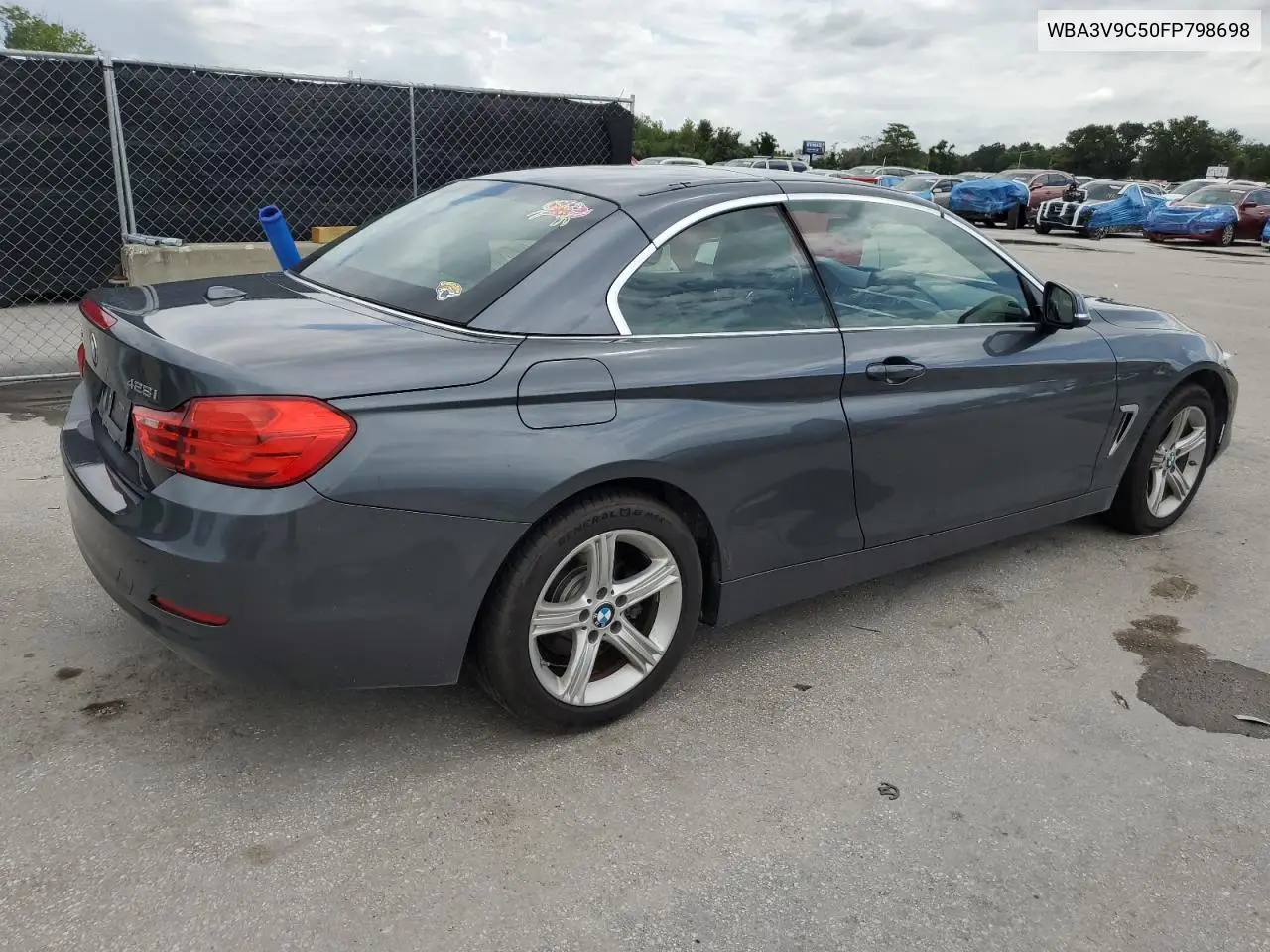 2015 BMW 428 Xi VIN: WBA3V9C50FP798698 Lot: 63040365