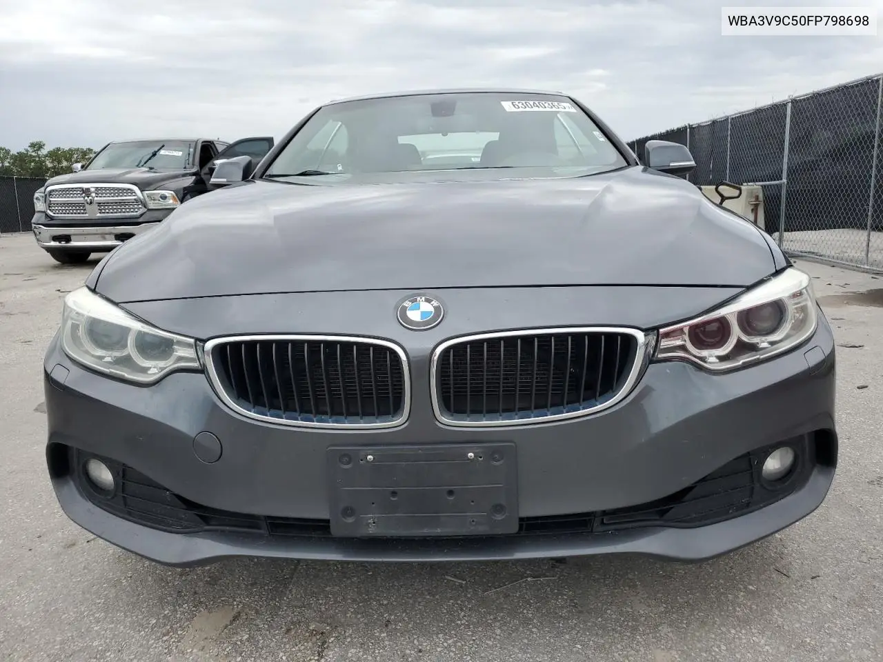 2015 BMW 428 Xi VIN: WBA3V9C50FP798698 Lot: 63040365