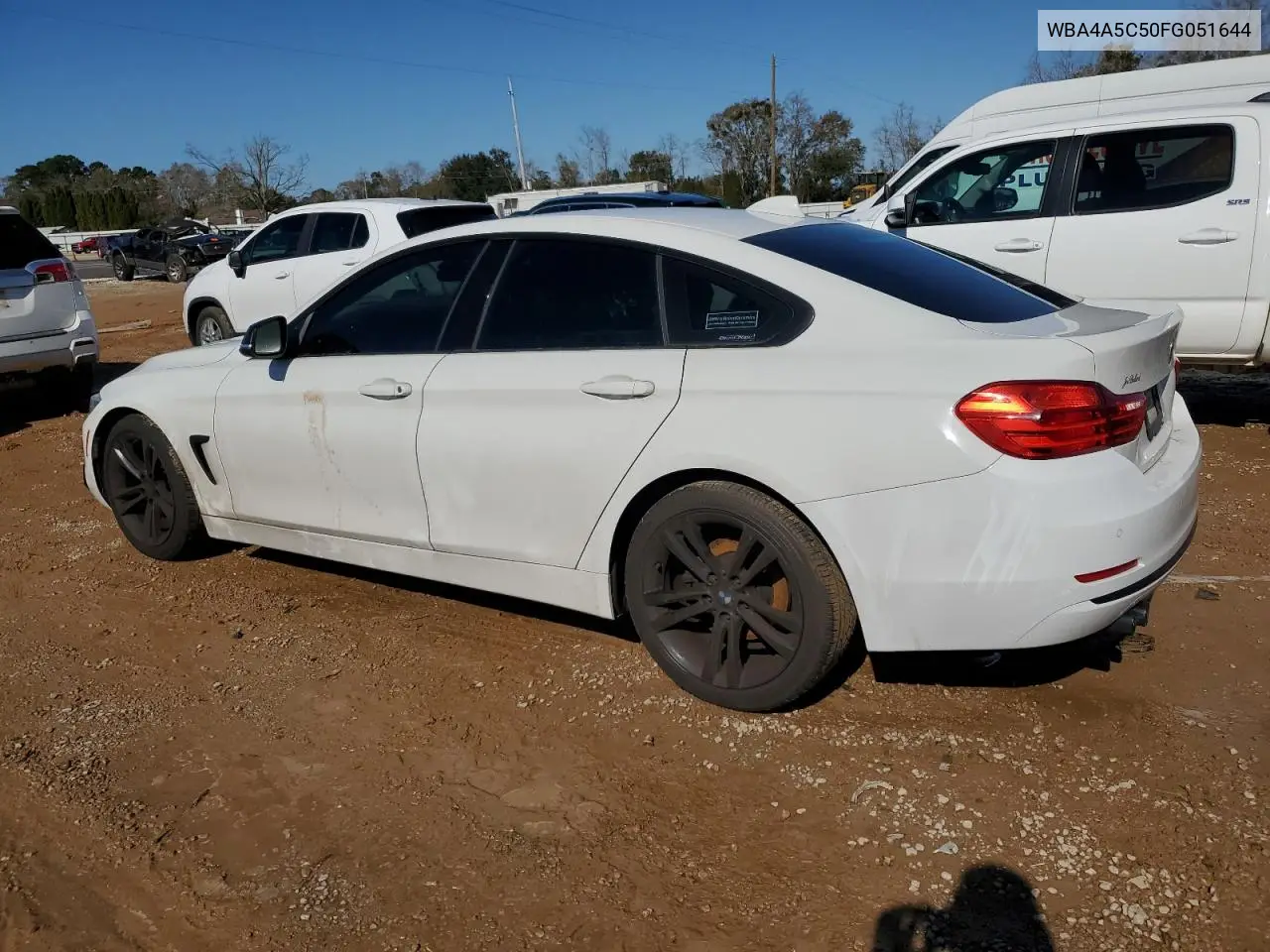 2015 BMW 428 I Gran Coupe VIN: WBA4A5C50FG051644 Lot: 89138515