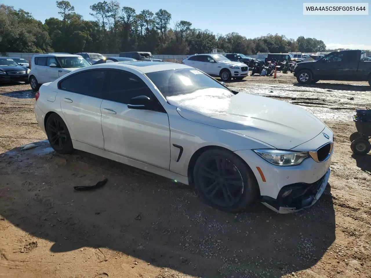 2015 BMW 428 I Gran Coupe VIN: WBA4A5C50FG051644 Lot: 89138515