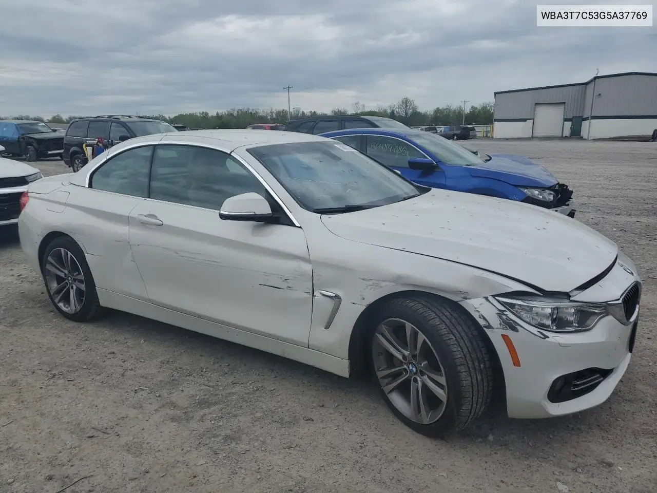 2016 BMW 435 Xi VIN: WBA3T7C53G5A37769 Lot: 56022275