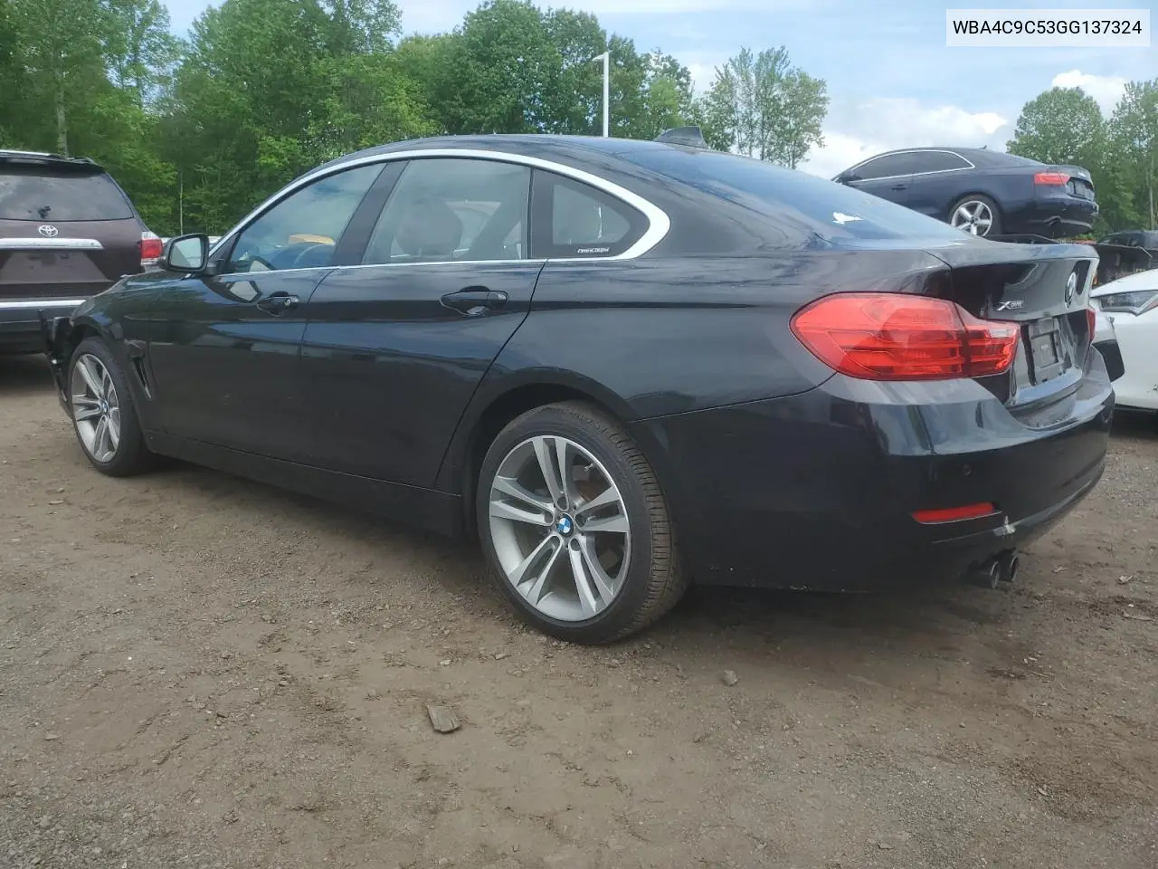 2016 BMW 428 Xi Gran Coupe Sulev VIN: WBA4C9C53GG137324 Lot: 56795105