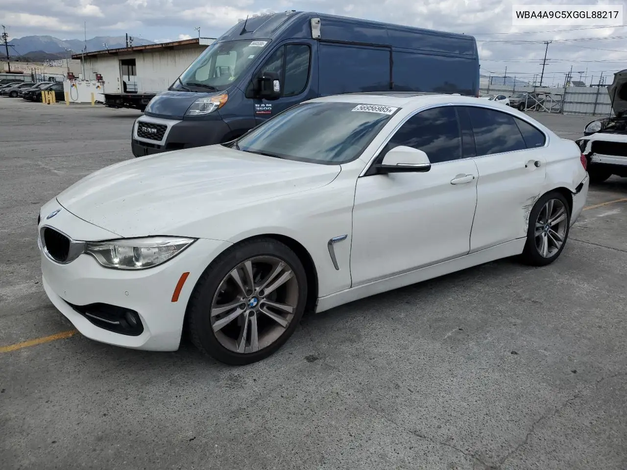 2016 BMW 428 I Gran Coupe Sulev VIN: WBA4A9C5XGGL88217 Lot: 56956985