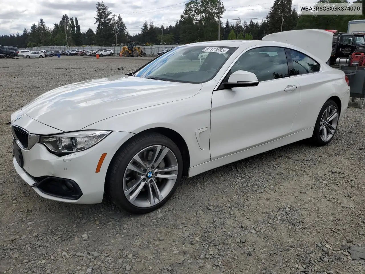 wba3r5c5xgk374070 WBA3R5C5XGK374070 2016 BMW 435 Xi