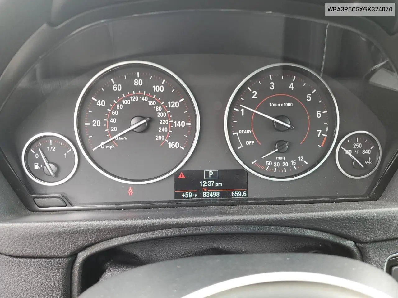 wba3r5c5xgk374070 WBA3R5C5XGK374070 2016 BMW 435 Xi