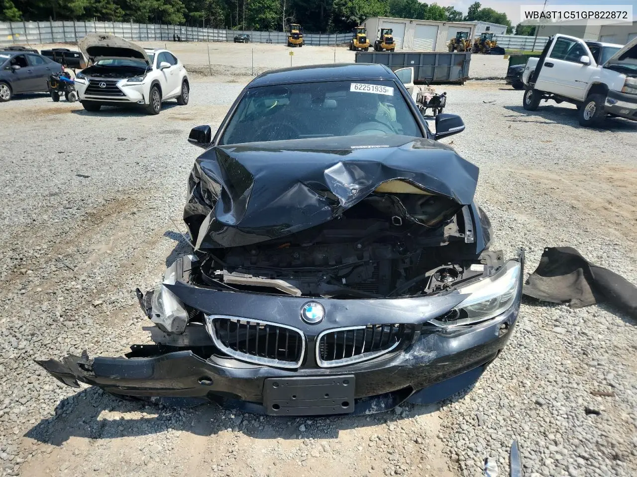 2016 BMW 428 Xi Sulev VIN: WBA3T1C51GP822872 Lot: 62251935