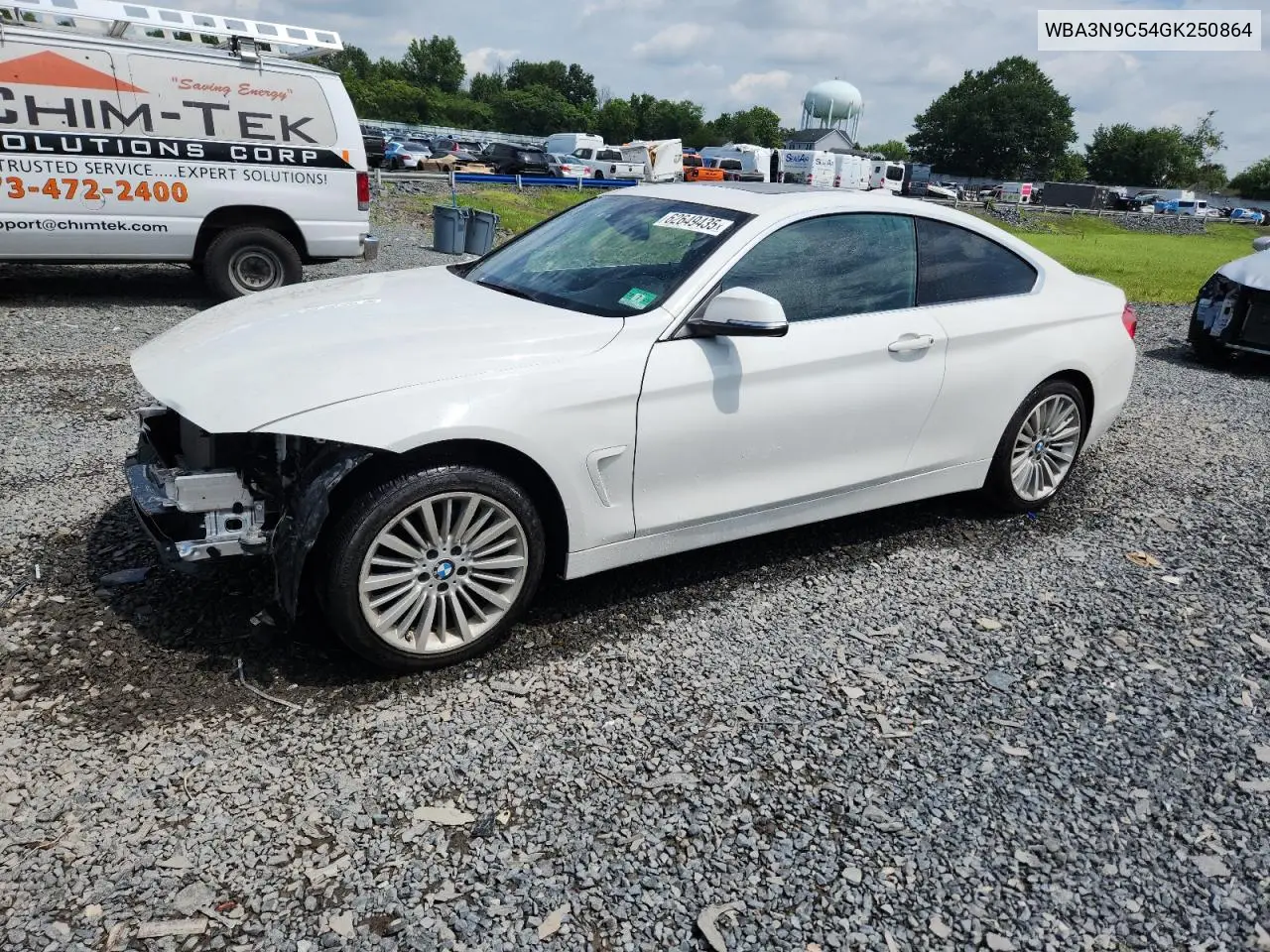 2016 BMW 428 Xi VIN: WBA3N9C54GK250864 Lot: 62649435