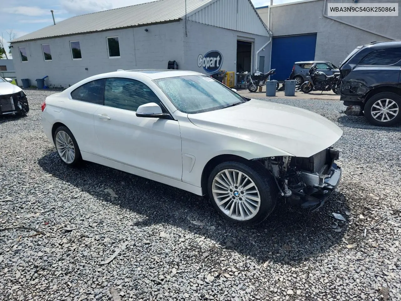 2016 BMW 428 Xi VIN: WBA3N9C54GK250864 Lot: 62649435