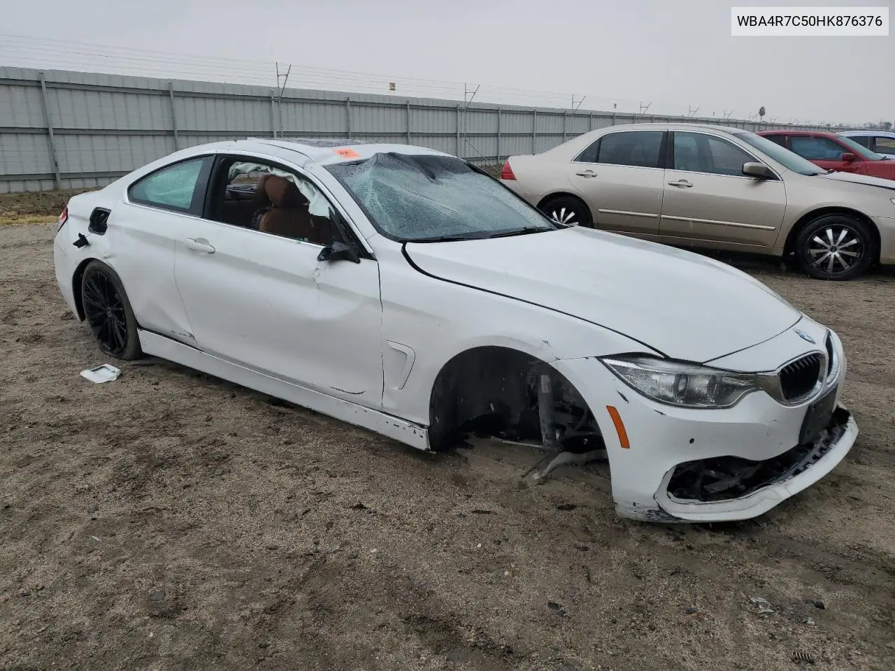 2017 BMW 430I VIN: WBA4R7C50HK876376 Lot: 47821785