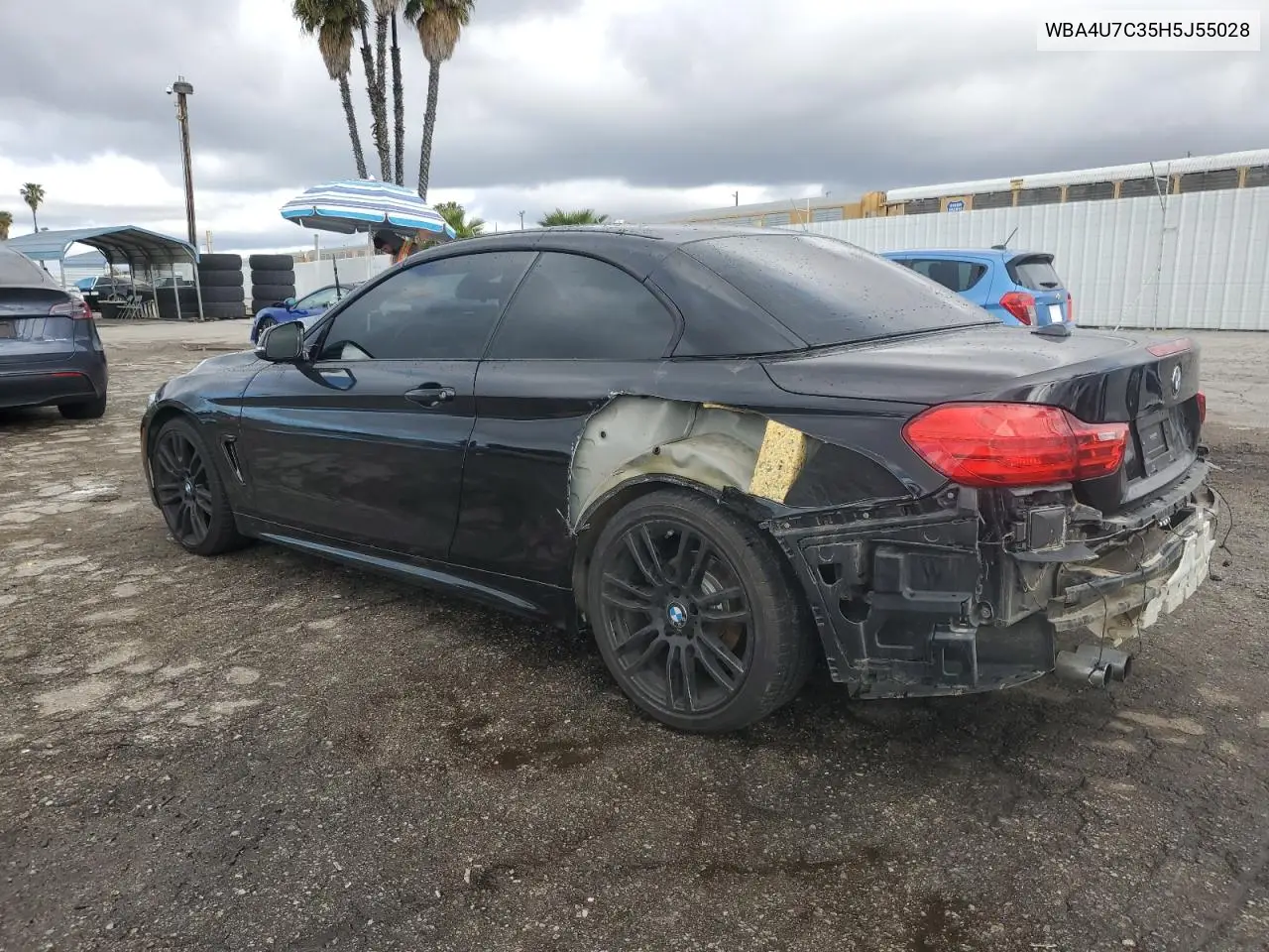 2017 BMW 430I VIN: WBA4U7C35H5J55028 Lot: 48249305