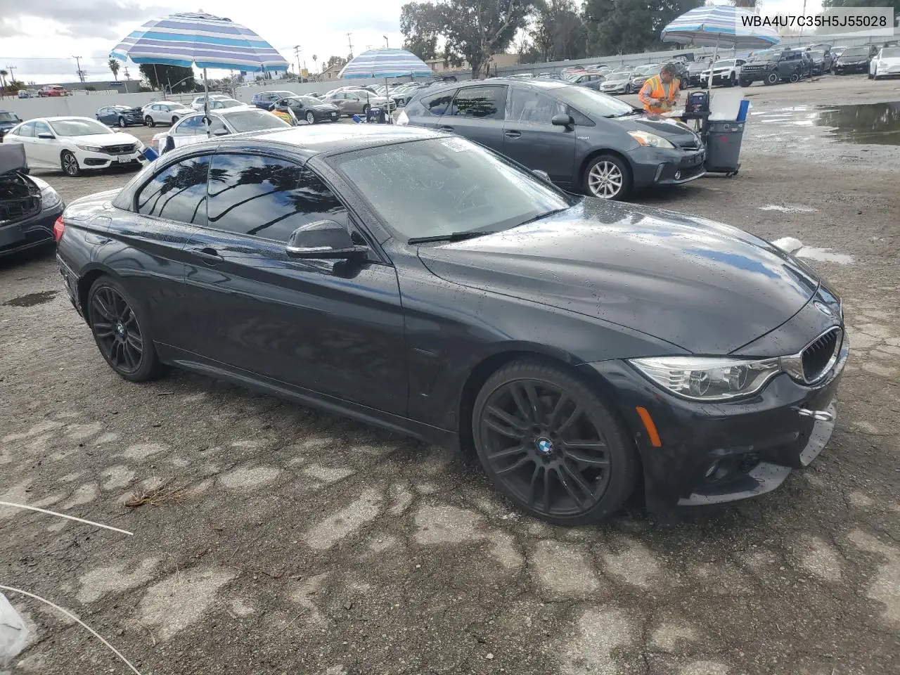 2017 BMW 430I VIN: WBA4U7C35H5J55028 Lot: 48249305