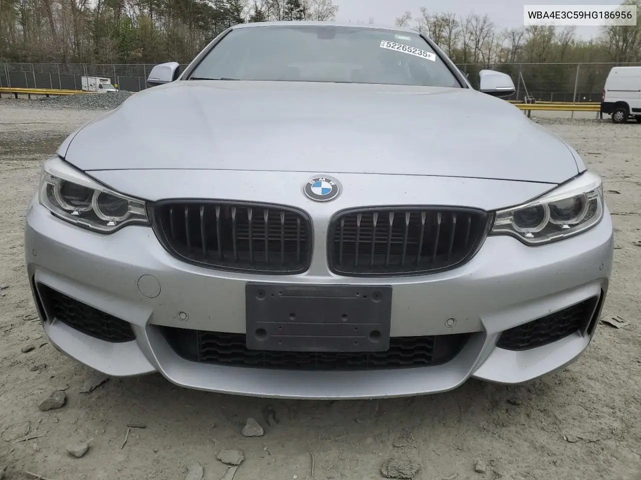 2017 BMW 440I Gran Coupe VIN: WBA4E3C59HG186956 Lot: 52265235