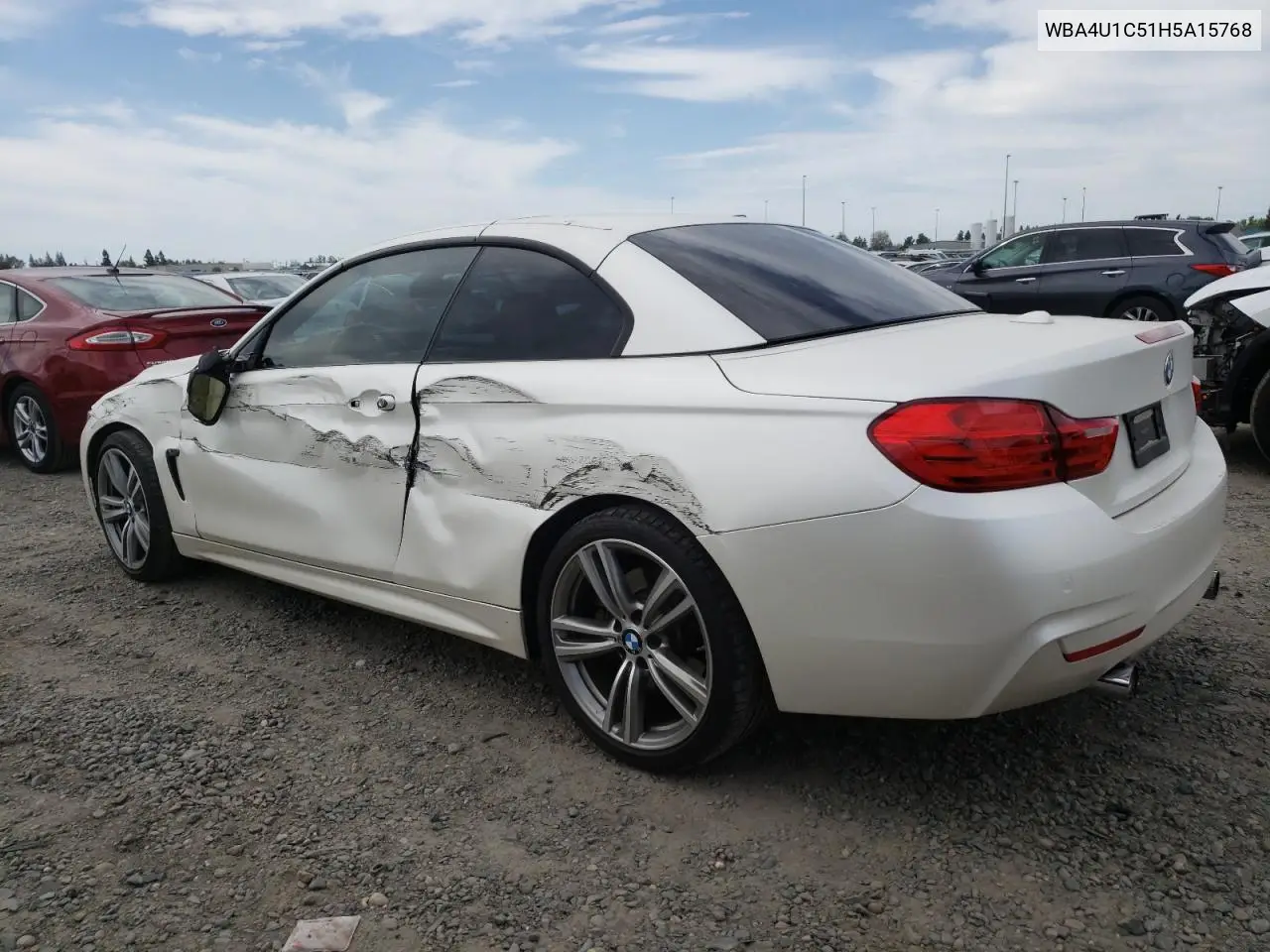 2017 BMW 440Xi VIN: WBA4U1C51H5A15768 Lot: 52764325