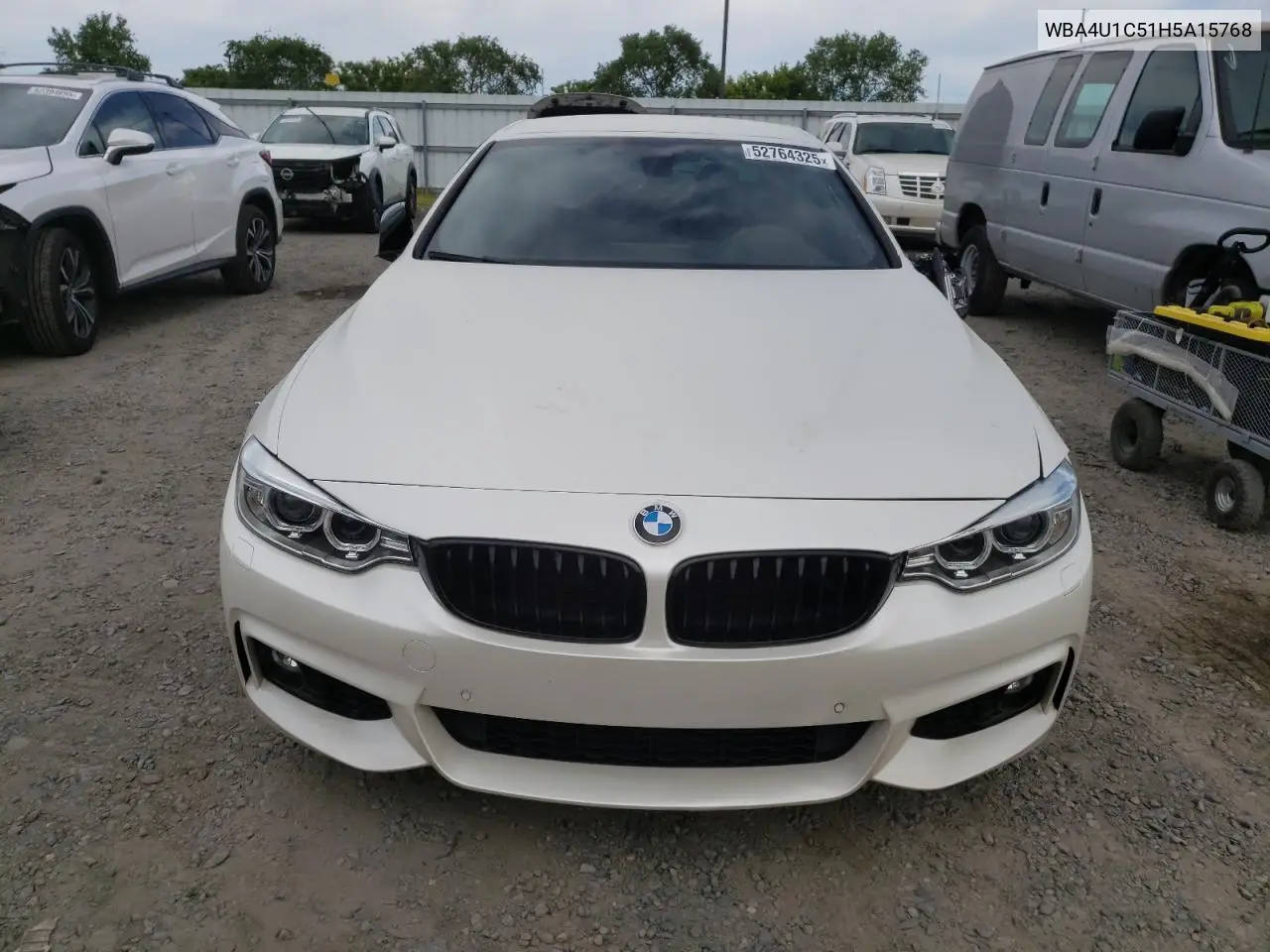 2017 BMW 440Xi VIN: WBA4U1C51H5A15768 Lot: 52764325