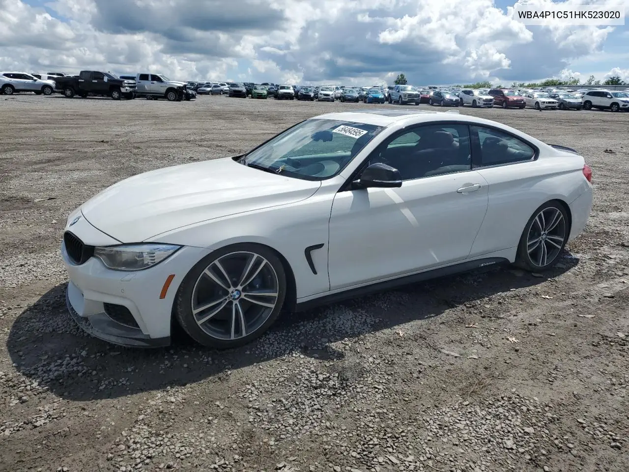 2017 BMW 440I VIN: WBA4P1C51HK523020 Lot: 56484595