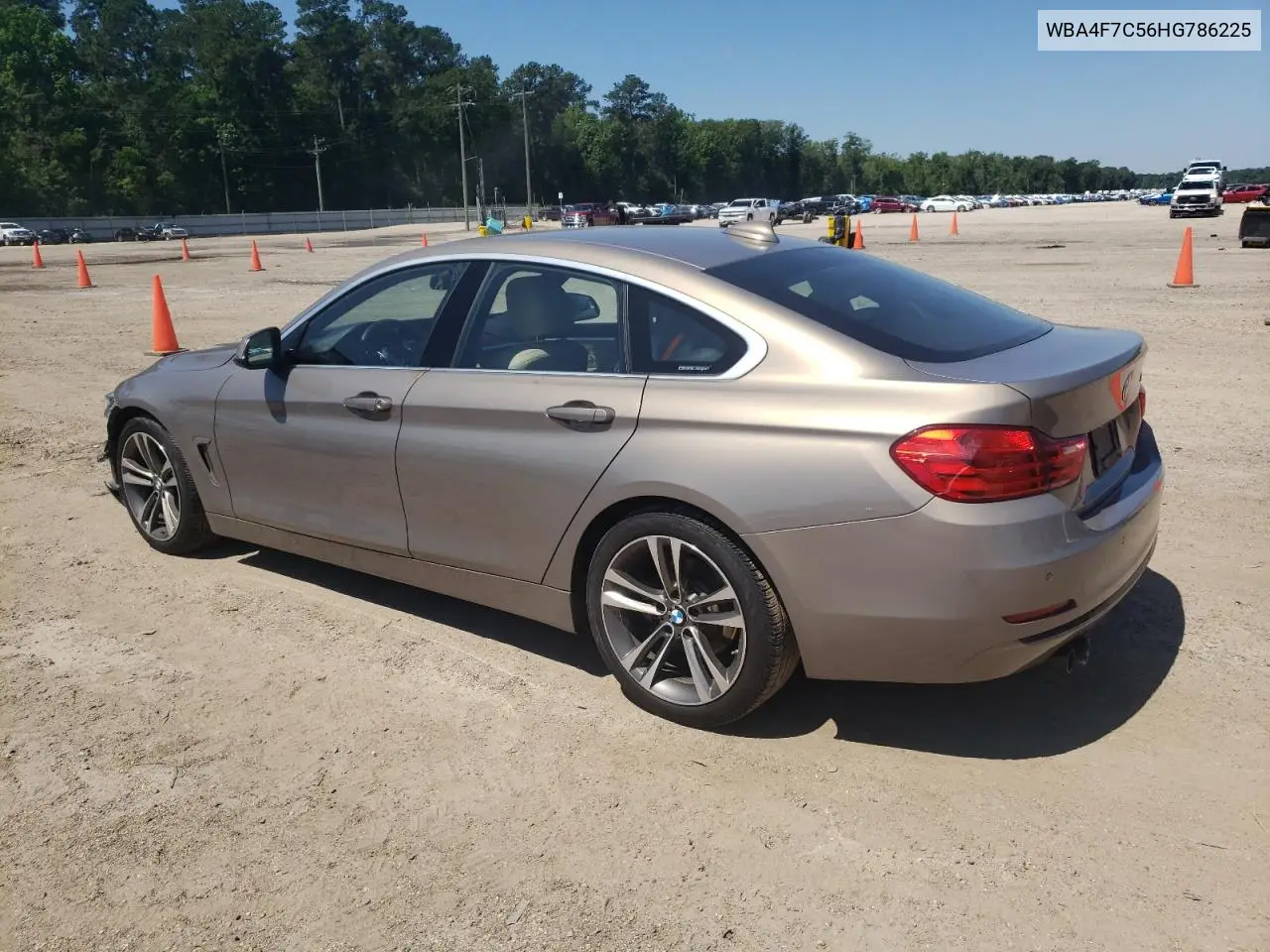 2017 BMW 430I Gran Coupe VIN: WBA4F7C56HG786225 Lot: 56592285