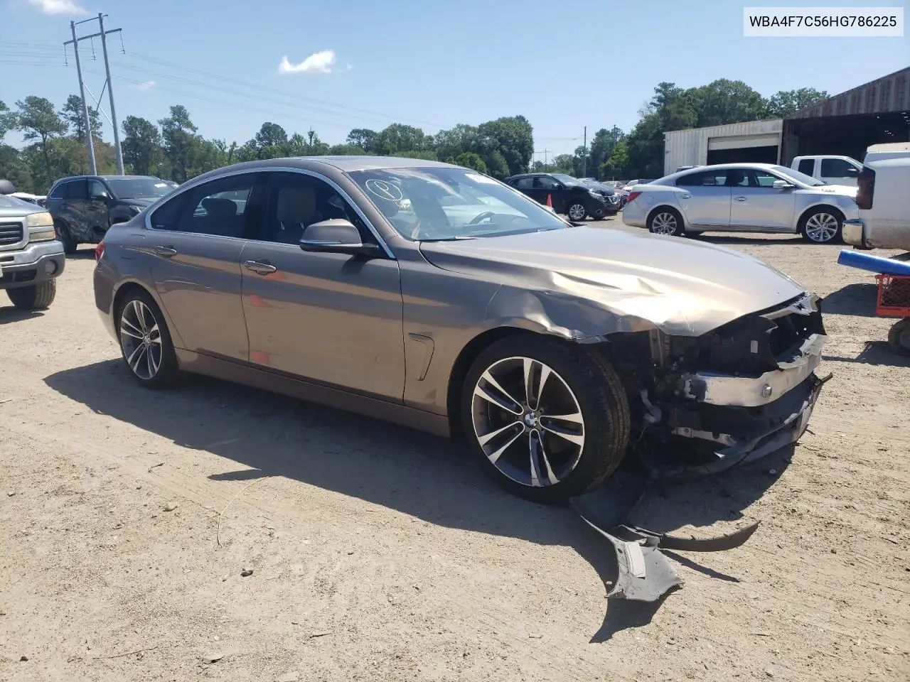 2017 BMW 430I Gran Coupe VIN: WBA4F7C56HG786225 Lot: 56592285