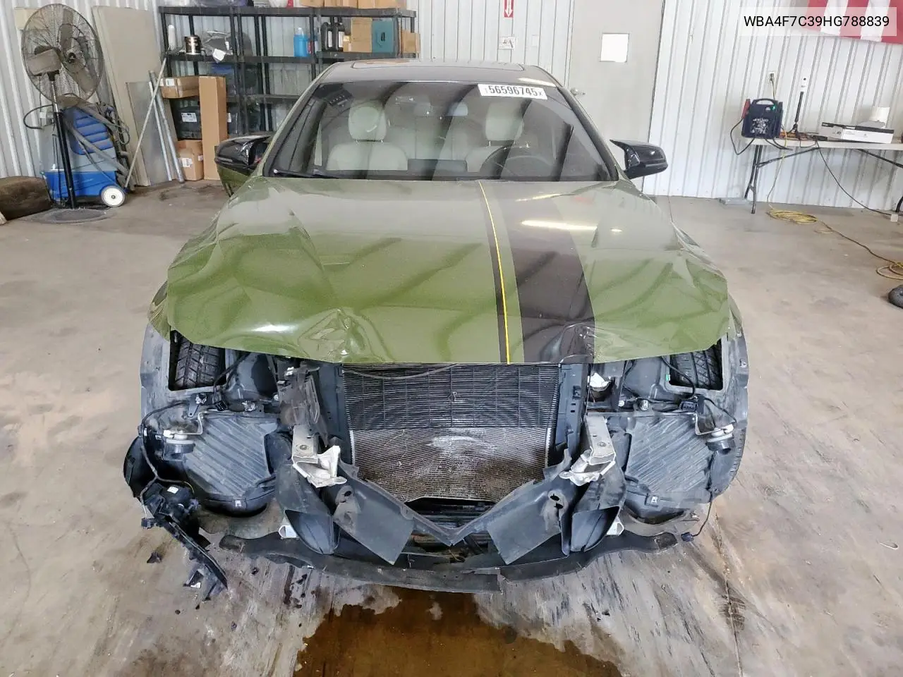 2017 BMW 430I Gran Coupe VIN: WBA4F7C39HG788839 Lot: 56596745