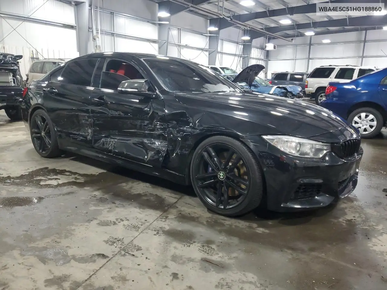 2017 BMW 440Xi Gran Coupe VIN: WBA4E5C51HG188860 Lot: 56932665