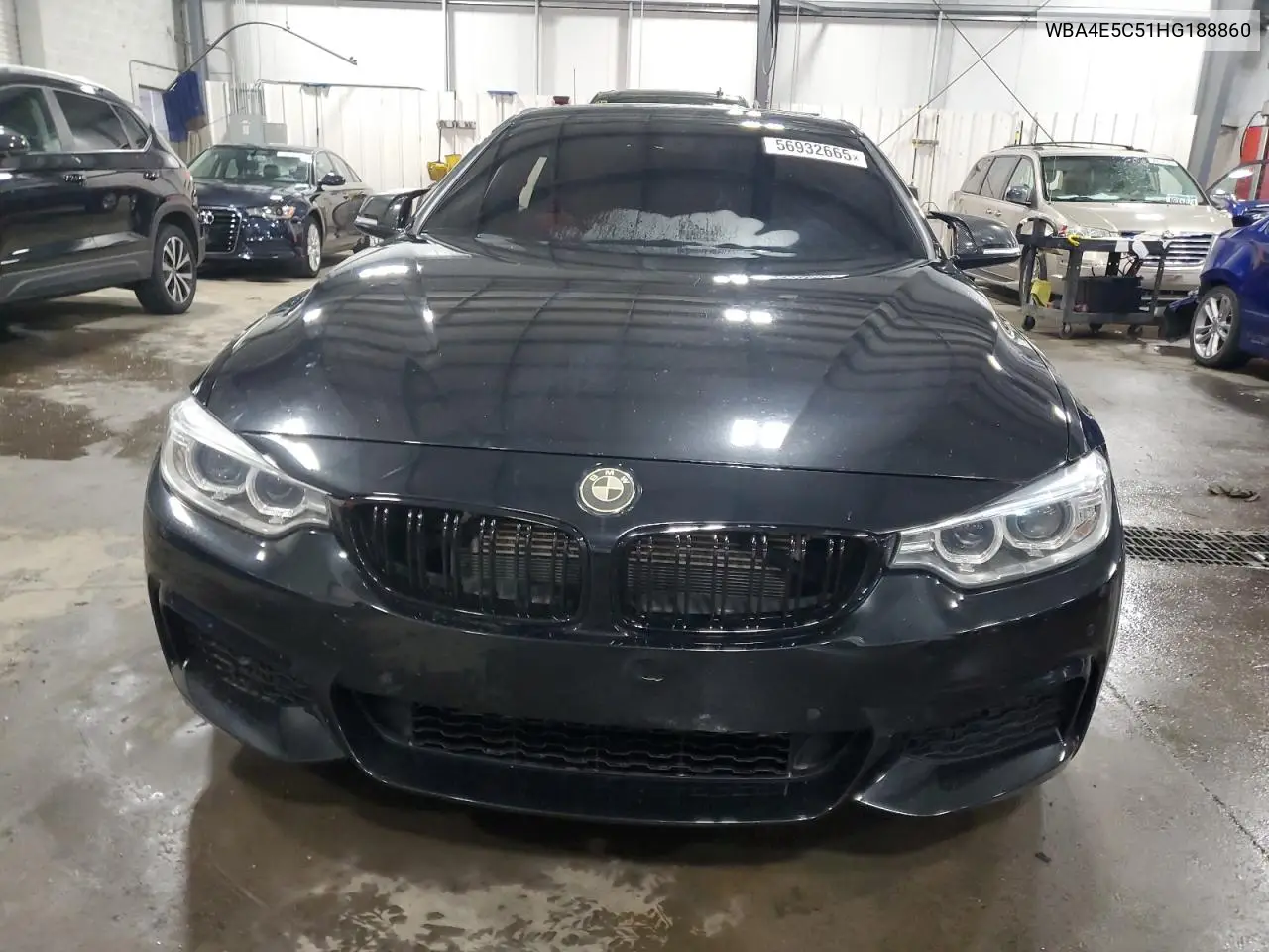 2017 BMW 440Xi Gran Coupe VIN: WBA4E5C51HG188860 Lot: 56932665
