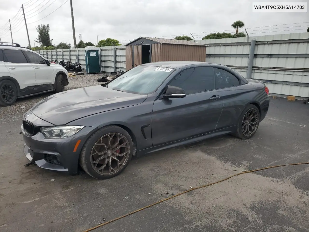 2017 BMW 440I VIN: WBA4T9C5XH5A14703 Lot: 61480165