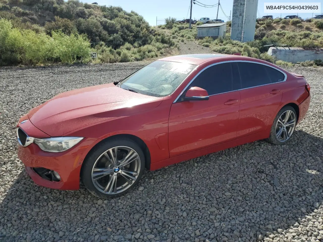 2017 BMW 430Xi Gran Coupe VIN: WBA4F9C54HG439603 Lot: 62525125