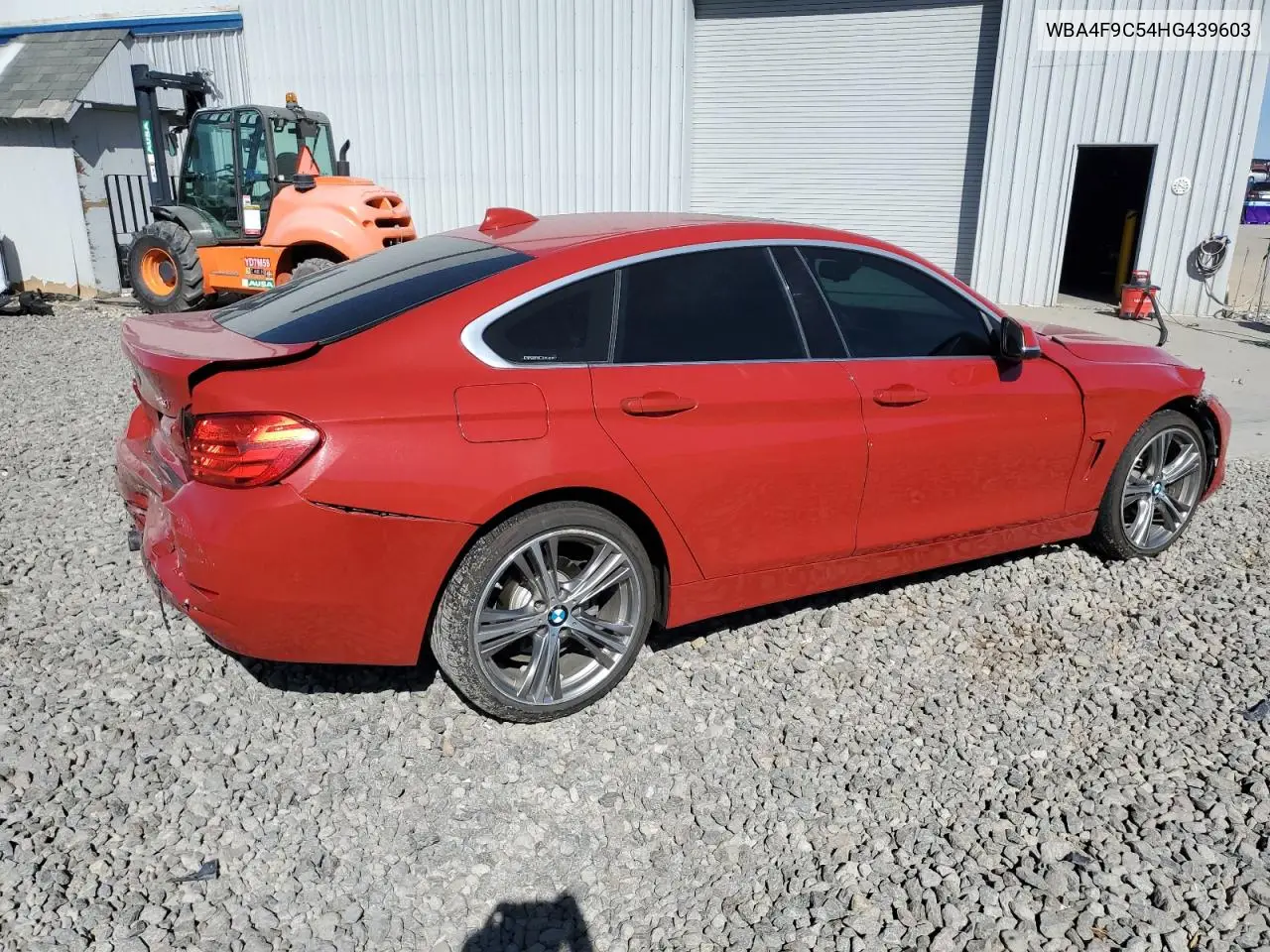 2017 BMW 430Xi Gran Coupe VIN: WBA4F9C54HG439603 Lot: 62525125