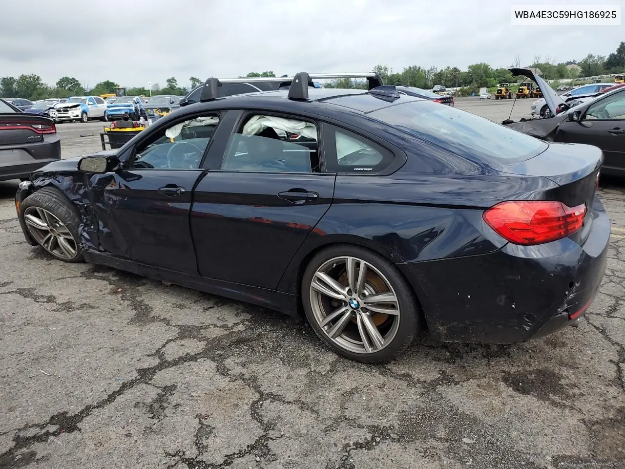2017 BMW 440I Gran Coupe VIN: WBA4E3C59HG186925 Lot: 62859505