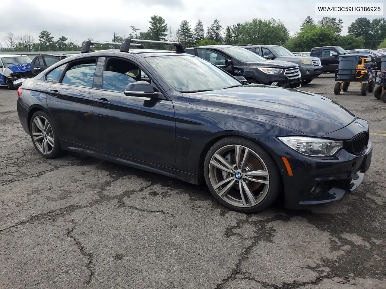 2017 BMW 440I Gran Coupe VIN: WBA4E3C59HG186925 Lot: 62859505